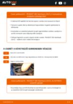 Ingyenes PDF formátumú útmutatók PEUGEOT 206 Hatchback (2A/C) gépkocsik DIY karbantartásához