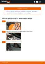 Como substituir Escovas limpa para brisas traseiro e dianteiro VOLVO 940 II Estate (945) - manual online