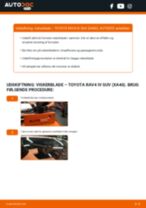 Den professionelle guide til udskiftning af Bremseskiver på din TOYOTA RAV 4 IV (ZSA4_, ALA4_) 2.5 Hybrid 4WD (AVA44_)