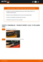 Den professionella guiden för att byta Luftfilter på din Peugeot Expert 224 2.0 HDI 16V