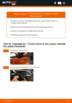 Den professionella guiden för att byta Bromsbelägg på din TOYOTA RAV 4 IV (ZSA4_, ALA4_) 2.5 Hybrid 4WD (AVA44_)