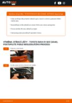 Jak vyměním List stěrače na mém autě RAV4 I SUV (XA10) 2.0 AWD? Průvodce krok za krokem