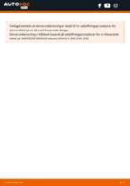 Udskiftning af Vinduesviskerblade bag og foran MERCEDES-BENZ gør det selv - online manualer pdf