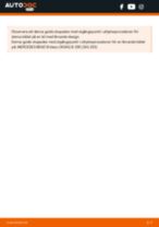 DIY-manual för byte av Torkarblad i MERCEDES-BENZ R-klass