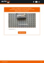 Podrobný PDF tutorial k výmene MERCEDES-BENZ A-CLASS (W169) Klinový rebrovaný remen