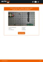 Hur byter man Motorluftfilter RENAULT MEGANE II Box Body / Estate (KM_) - handbok online
