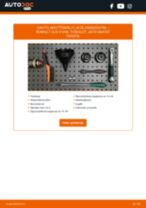 RENAULT CLIO II Box (SB0/1/2_) Öljynsuodatin vaihto : opas pdf