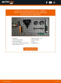 Wie der Austausch bewerkstelligt wird: Ölfilter 2.1 D [FWD] RENAULT TRAFIC Platform/Chassis (P6)