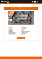Trin-for-trin PDF-tutorial om skift af OPEL ASTRA G Hatchback (F48_, F08_) Støddæmper