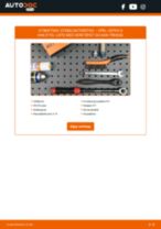 Bytte Stabilisatorstag foran venstre OPEL ASTRA G Box (F70): handleiding pdf