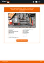 Mudar Discos de Travão ventilados e perfurados OPEL ASTRA G Estate (F35_): guia pdf