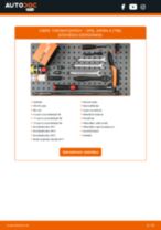 Útmutató PDF Zafira A (T98) 2.0 DTI 16V (F75) karbantartásáról