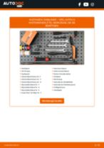 Installation von Tankdeckel Verschluss OPEL ASTRA G Box (F70) - Schritt für Schritt Handbuch