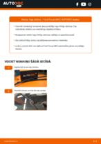 Kā nomainīt Apsildes sistēmas radiators Renault Twingo 1 Van - instrukcijas tiešsaistes