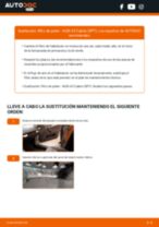 Guía para la instalación de Filtro de aire acondicionado en el AUDI A3