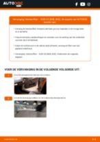 Geïllustreerde handleidingen voor routine-onderhoudschecks van je AUDI Q3 (8U)