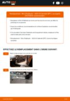 Changement Filtre d'Habitacle AUDI A3 Convertible (8P7) : guide pdf