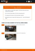 Online manual on changing Wipers yourself on AUDI A5 Sportback (F5A)