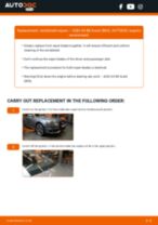 Online manual on changing Wipers yourself on AUDI A4 Avant (8K5, B8)