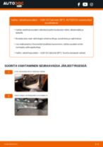 AUDI A3 Convertible (8P7) Raitisilmasuodatin vaihto : opas pdf