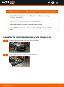 Slik bytter du Vindusviskere 2.0 TDI quattro Audi Q5 FY