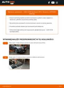 Jak wymienić Pióro wycieraczki A5 B8 Sportback (8TA) 2.0 TDI