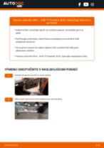 Podrobný PDF tutorial k výmene AUDI TT Roadster (8J9) Kabínový filter