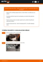 Podrobné PDF tutoriály, jak vyměnit Kabinovy filtr na autě AUDI A3 (8P1)