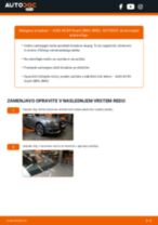Metlice brisalcev spredaj in zadaj AUDI A4 B9 Avant (8W5, 8WD) 2011 | PDF priročnik za zamenjavo