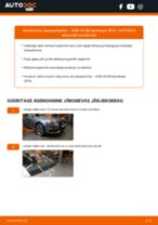 Kuidas vahetada Klaasipuhastid tagumine ja eesmine AUDI A5 Sportback (8TA) - juhend online