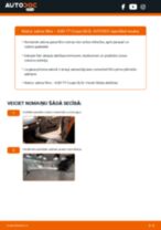 Kā nomainīt Salona filtrs AUDI TT (8J3) - instrukcijas tiešsaistes