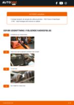 Lær hvordan skifter Viskerblade foran og bag på FIAT - gratis instruktionsbog