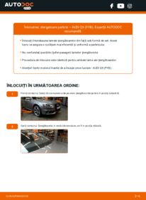 Cum să efectuați înlocuirea: Lamela stergator Audi Q5 FY 2.0 TDI quattro
