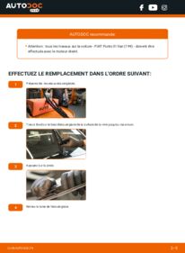 Comment effectuer un remplacement de Essuie-glace 1.3 D Multijet FIAT PUNTO Van (199)