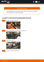 A szakmai útmutató Fékbetét cseréhez Fiat Punto Evo 1.3 D Multijet gépkocsiknál