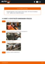 Hogyan végezzek Ablaktörlő cserét Punto II Hatchback (188) 1.9 JTD autómban? Lépésről-lépésre útmutatók