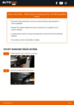 Superb I Sedan (3U4) 1.9 TDI Salona filtrs: kā nomainīt? Pakāpeniskas rokasgrāmatas