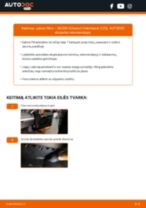 Kaip pakeisti Oro filtras, keleivio vieta mano Octavia I Hatchback (1U2) RS 1.8 T? Išsamios instrukcijos