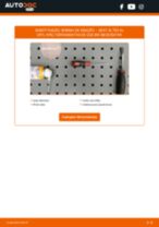 Instalação Unidade de bobinas de ignição SEAT ALTEA XL (5P5, 5P8) - tutorial passo-a-passo
