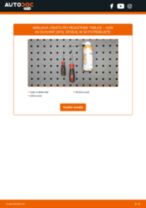Zamenjavo Osvetlitev tablice AUDI A6: brezplačen pdf