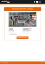 MERCEDES-BENZ 190 Motorlager wechseln rechts und links Anleitung pdf