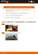 Steg-för-steg-guide i PDF om att byta Torkarblad i FORD MONDEO III Estate (BWY)