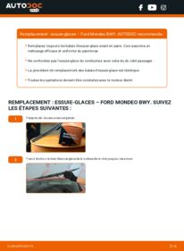 Comment effectuer un remplacement de Essuie-glace 2.0 16V Ford Mondeo bwy