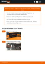 Focus Mk2 Van / Universālis 1.6 TDCi Stikla tīrītāja slotiņa: kā nomainīt? Pakāpeniskas rokasgrāmatas