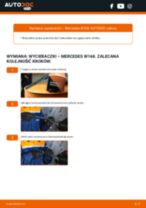 Jak wymienić Reflektory przeciwmgłowe / wkład reflektora LED i ksenon Mercedes Citan Mixto - instrukcje online
