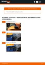 Kaip pakeisti Vairo stiprintuvo alyva MERCEDES-BENZ 190 - instrukcijos internetinės
