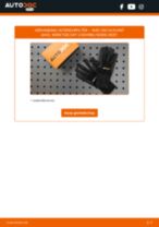 Vervang het Pollen-filter van de AUDI 100 Avant (4A, C4) met onze online pdf-handleiding