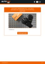 AUDI 100 (4A, C4) Innenraumfilter: Schrittweises Handbuch im PDF-Format zum Wechsel