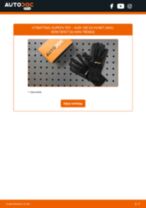 PDF-veiledninger og vedlikeholdsplaner for din AUDI 100 Avant (4A, C4) som vil hjelpe din lommebok.