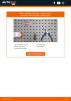 DIY rokasgrāmata par Degvielas filtrs nomaiņu OPEL ASTRA